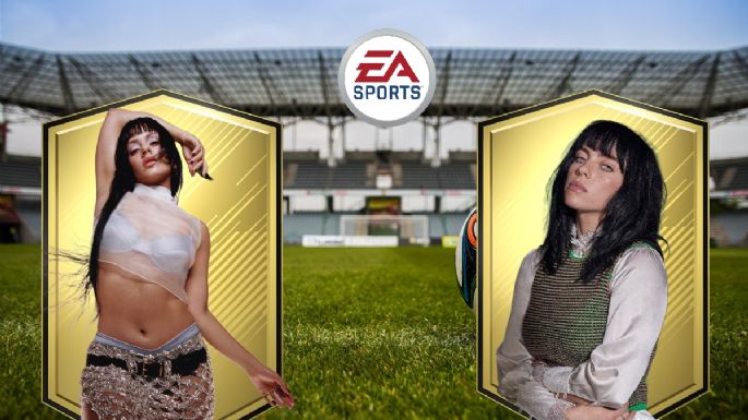 Rosalía y Billie Eilish en el soundtrack completo de FIFA 2023