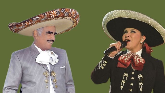 Así fue el momento donde Vicente Fernández COQUETEÓ con Ana Gabriel frente de Doña Cuquita