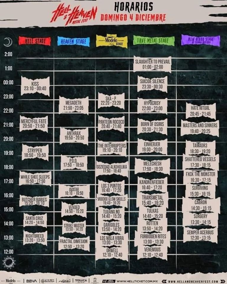 Hell-and-heaven-horarios-bandas