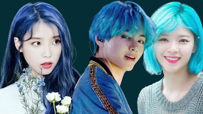 Jeongyeon, V e IU entre los idols con cabello azul que dominaron al k pop