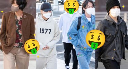 La millonaria cantidad de dinero que BTS portó en sus outfits del aeropuerto