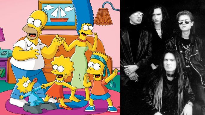 5 canciones de rock en español como escenas de The Simpsons