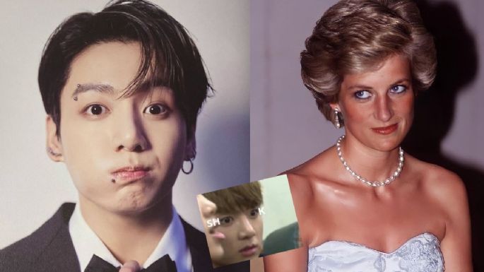 ¿La princesa Diana y Jungkook de BTS son la misma persona? Esta es la extraña teoría que los vincula