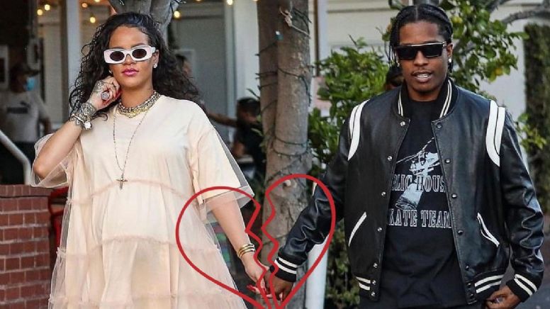 ¿Rihanna y ASAP Rocky terminaron? aseguran que hubo una infidelidad durante el embarazo