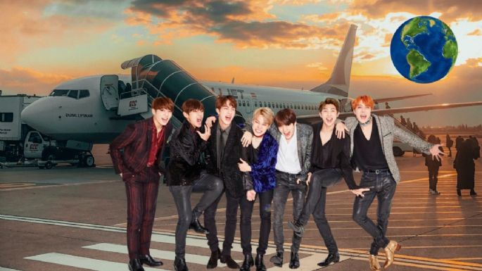 ¿BTS anuncia su Tour Mundial con mensajes en los aeropuertos? CDMX estaría incluida