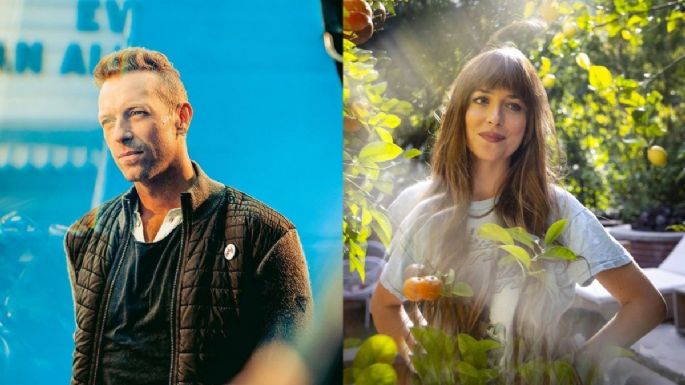 Chris Martin de Coldplay y Dakota Johnson, así inició su romántica relación