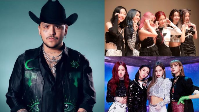 Christian Nodal confirma que colaborará con BLACKPINK y Momoland | VIDEO