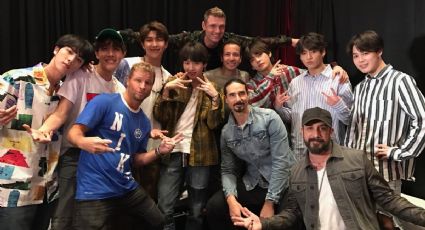 BTS y Backstreet Boys hicieron historia al protagonizar la mejor foto de todos los tiempos