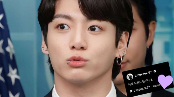 Jungkook de BTS le pide permiso a ARMY para volver a borrar su feed de Instagram