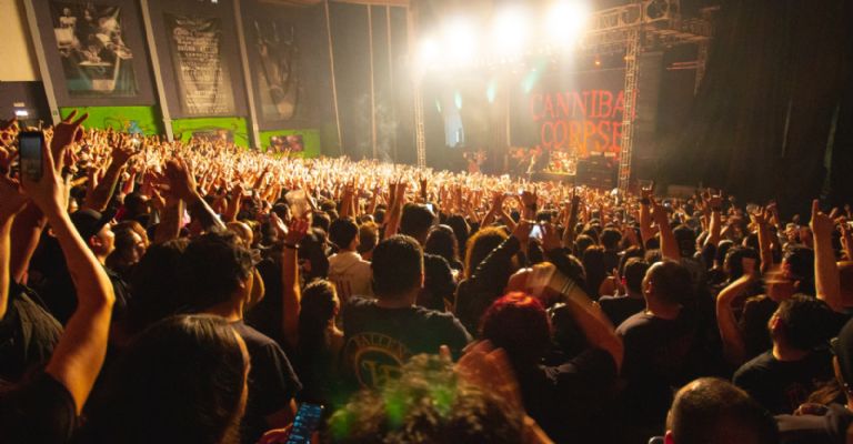 Cannibal corpse circo volador 2022 escenario