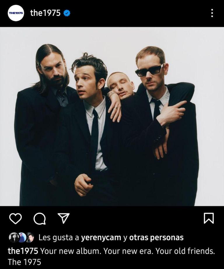 The 1975 nuevo disco detalles