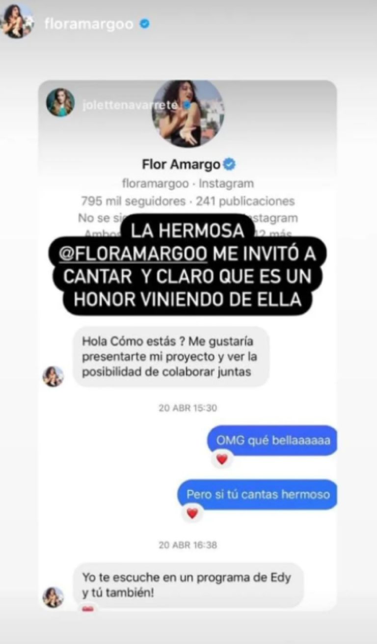 Jolette flor amargo la academia