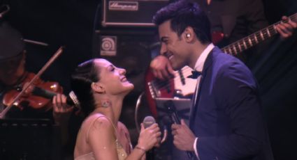 Lolita Cortés y Carlos Rivera enamoraron a todos cuando cantaron a la Bella y la Bestia