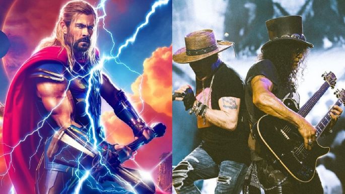 ¿Nuevo disco? Guns N Roses aparece tanto en 'Thor: Love And Thunder' por esta razón