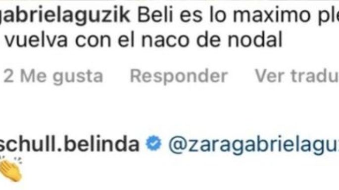 ¿Belinda manda indirecta a Christian Nodal? Esto dicen sus fans