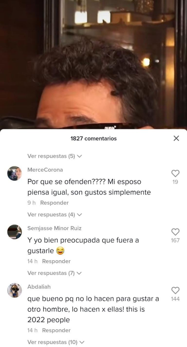 Aleks Syntek mujeres comentarios TikTok