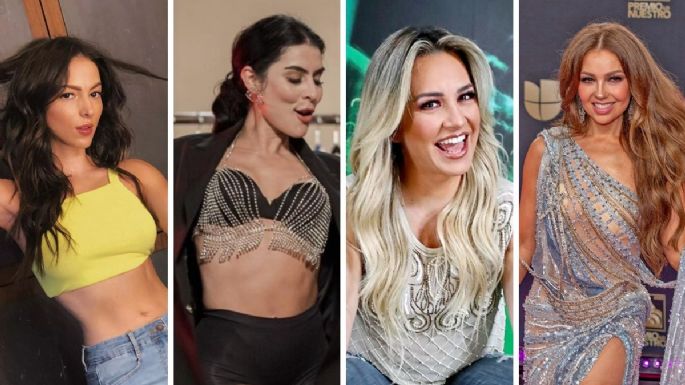 Paty Cantú, María León, María José, Thalía: cantantes mexicanas que hicieron historia como solistas