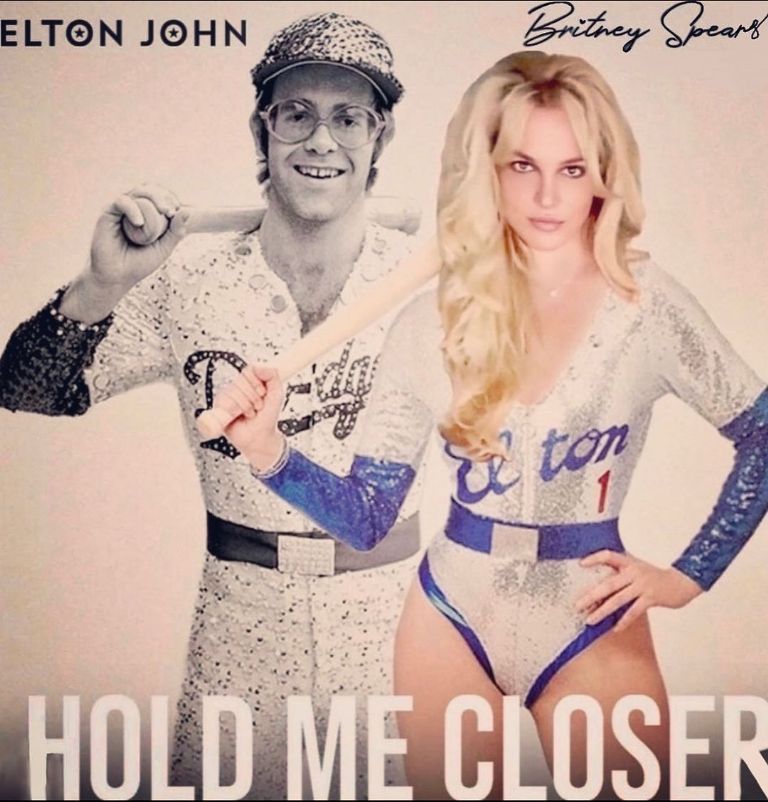 Elton John Britney Spear filtrado colaboración Hold Me Closer