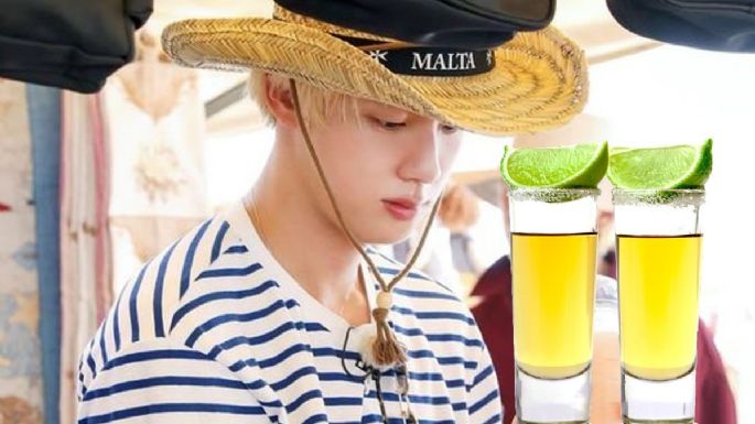 El divertido momento en el que Jin de BTS se emborrachó con tequila en sus vacaciones