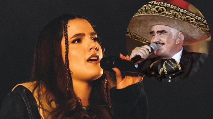 Camila Fernández revive a Vicente Fernández, su abuelo, para sacar nueva música