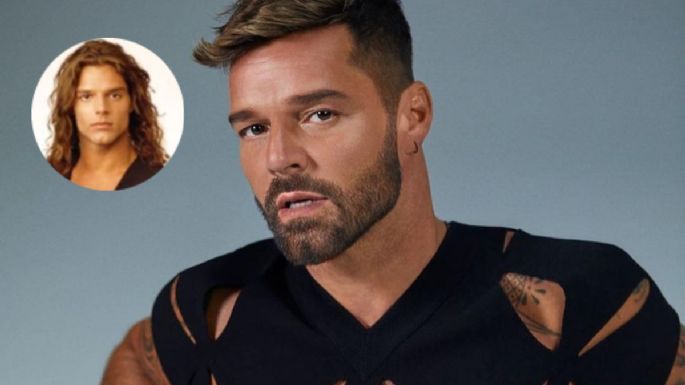 3 fotos de Ricky Martin de joven con cabello largo que te enamorarán