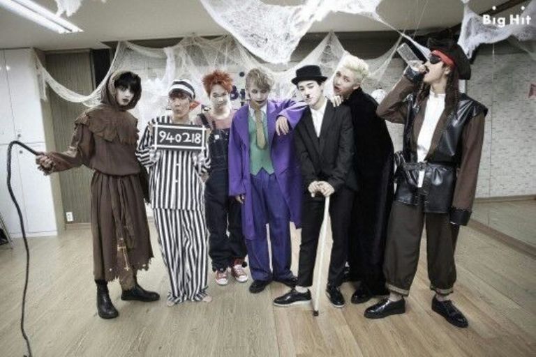 BTS disfraces Halloween