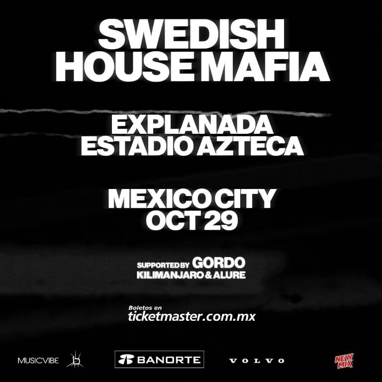 El Estadio Azteca será la nueva sede para el concierto de Swedish House Mafia en México
