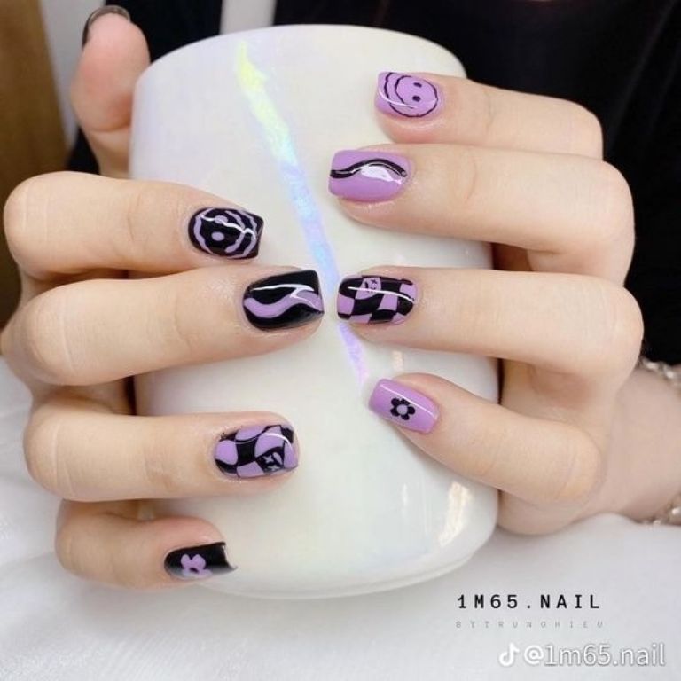 manicura Kpop inspirada BTS