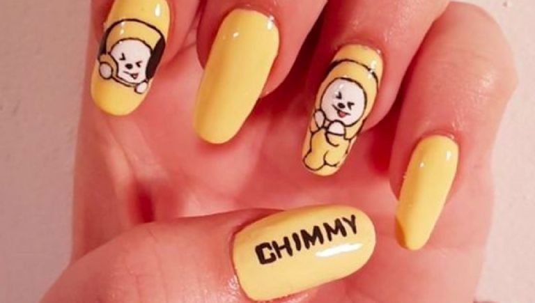 Diseños de uñas inspiradas en Jimin de BTS