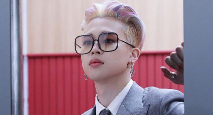 7 fotos de Jimin de BTS con lentes y con cabello de colores que te harán suspirar