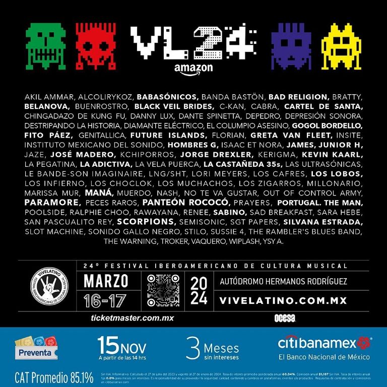 Te decimos cuál de los festivales tiene el mejor cartel si el Vive Latino o el Tecate Pal Norte