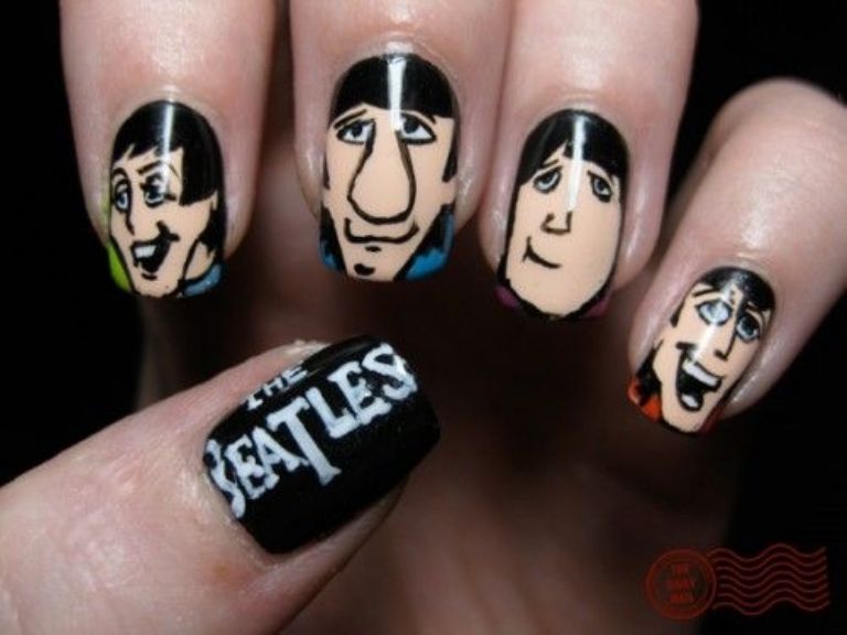 Tendrás a The Beatles en tu manicura con estos increíbles diseños de uñas