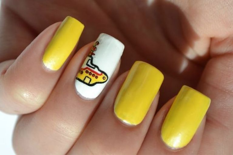 The Beatles no faltará en tu manicura con estos diseños de uñas beatlemaniacas