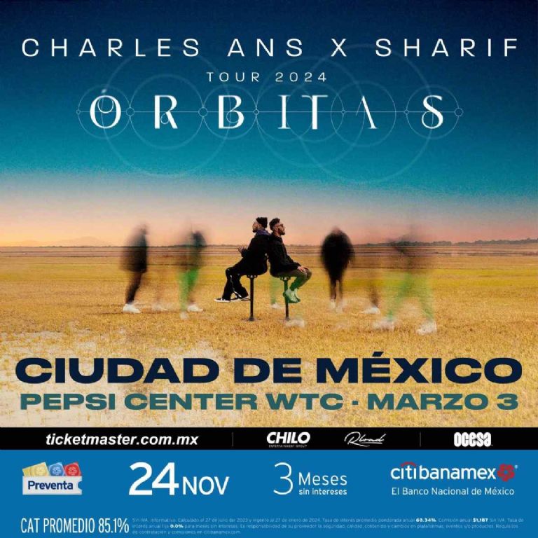 Charles Ans y Sharif llegan a CDMX con concierto en el Pepsi Center WTC checa el precio de los boletos