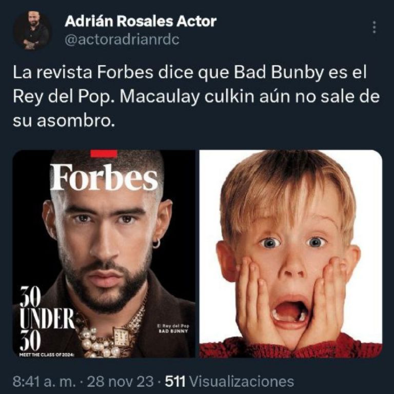 Bad Bunny Rey del Pop Forbes memes