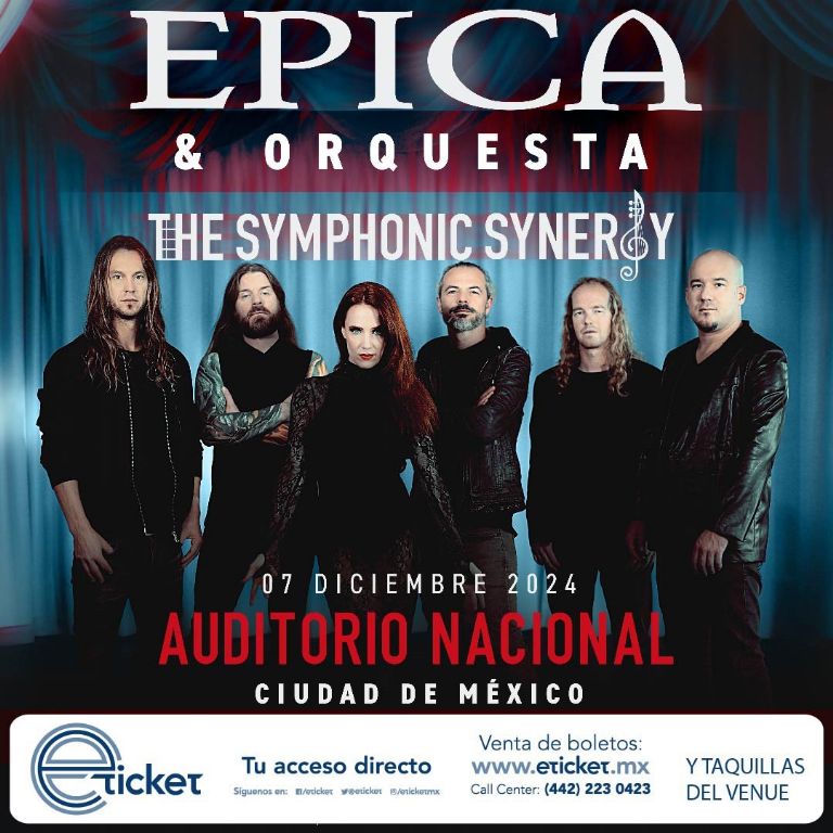 Epica estará en la CDMX dando un concierto en el Auditorio Nacional te decimos el precio de los boletos