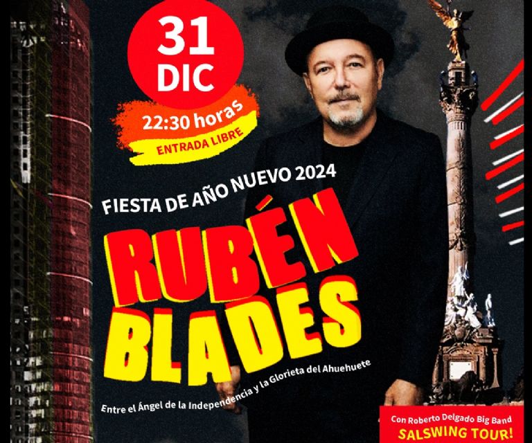 Rubén Blades concierto de fin de año 2023
