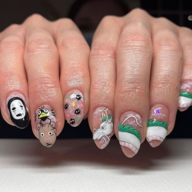 manicura kawaii de El viaje de Chihiro 