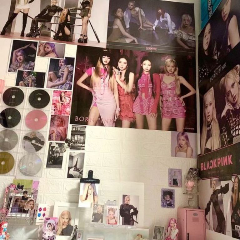 ideas decoración cuarto inspiradas en BLACKPINK