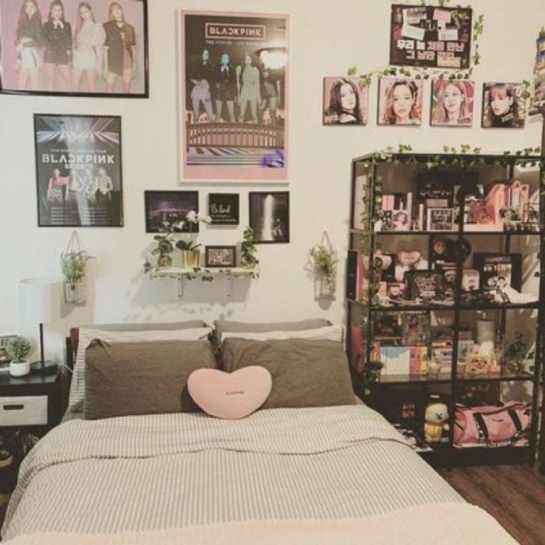 ideas decoración cuarto inspiradas en BLACKPINK