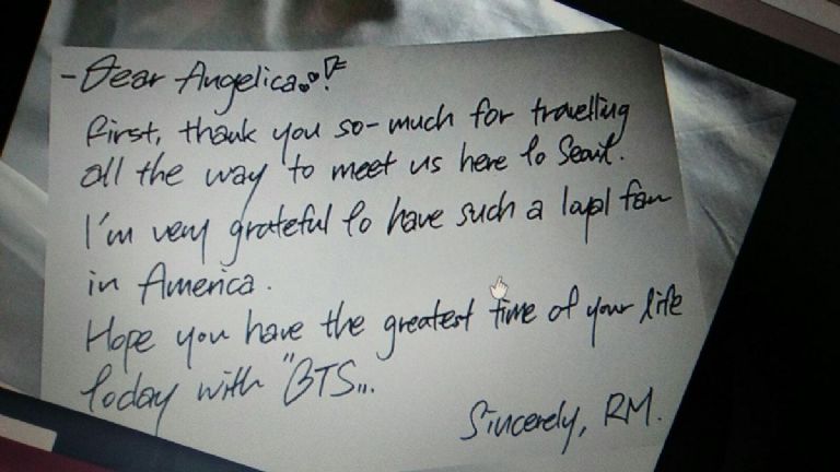 La grafología nos dice la personalidad de BTS con sus firmas