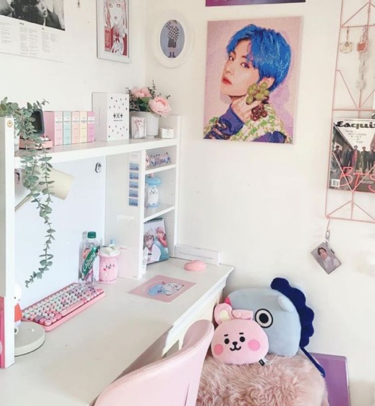 Podrás decorar tu escritorio con estas ideas de BTS