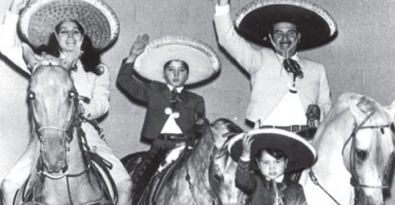 antonio aguilar y su fmailia