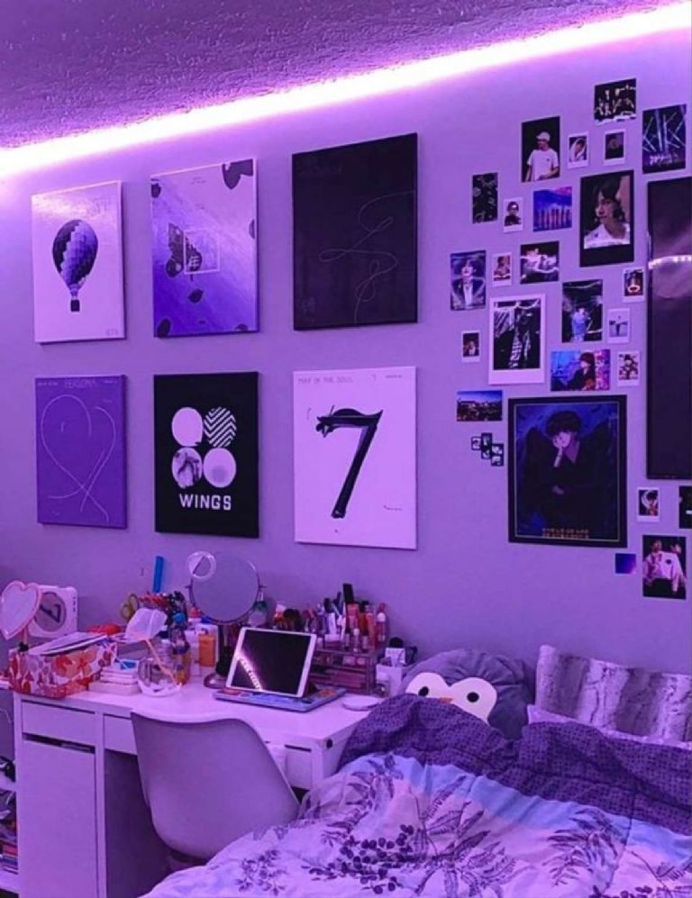 Puedes decorar tu cuarto bonito con BTS si eres ARMY