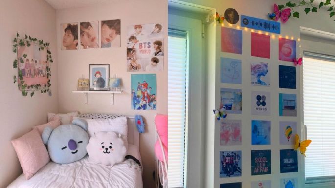 5 ideas bonitas para decorar tus paredes de BTS