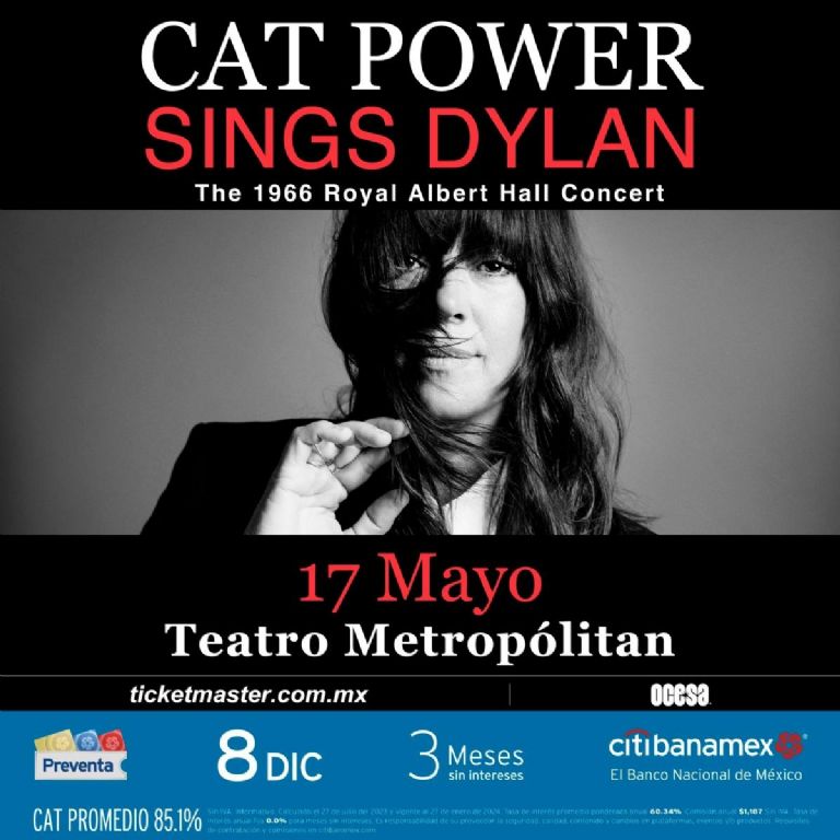 Cat Power interpretará las canciones de Bob Dylan en un concierto en el Teatro Metropólitan