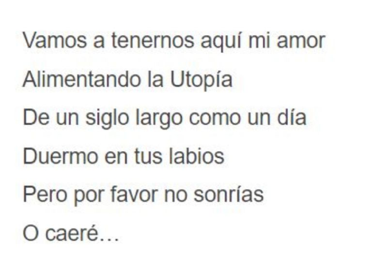 Rapto es una canción de amor de Gustavo Cerati