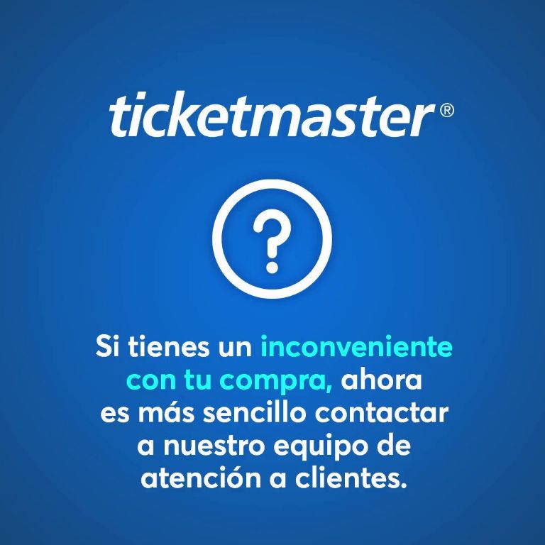 Boletos de Ticketmaster validación