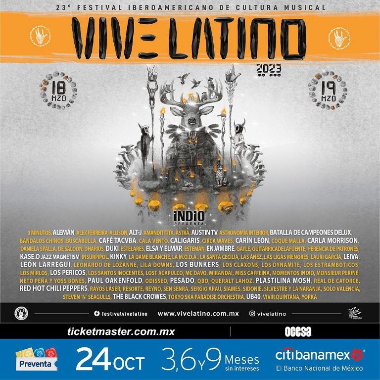 No te pierdas el Día Vive para comprar tus boletos del Vive Latino