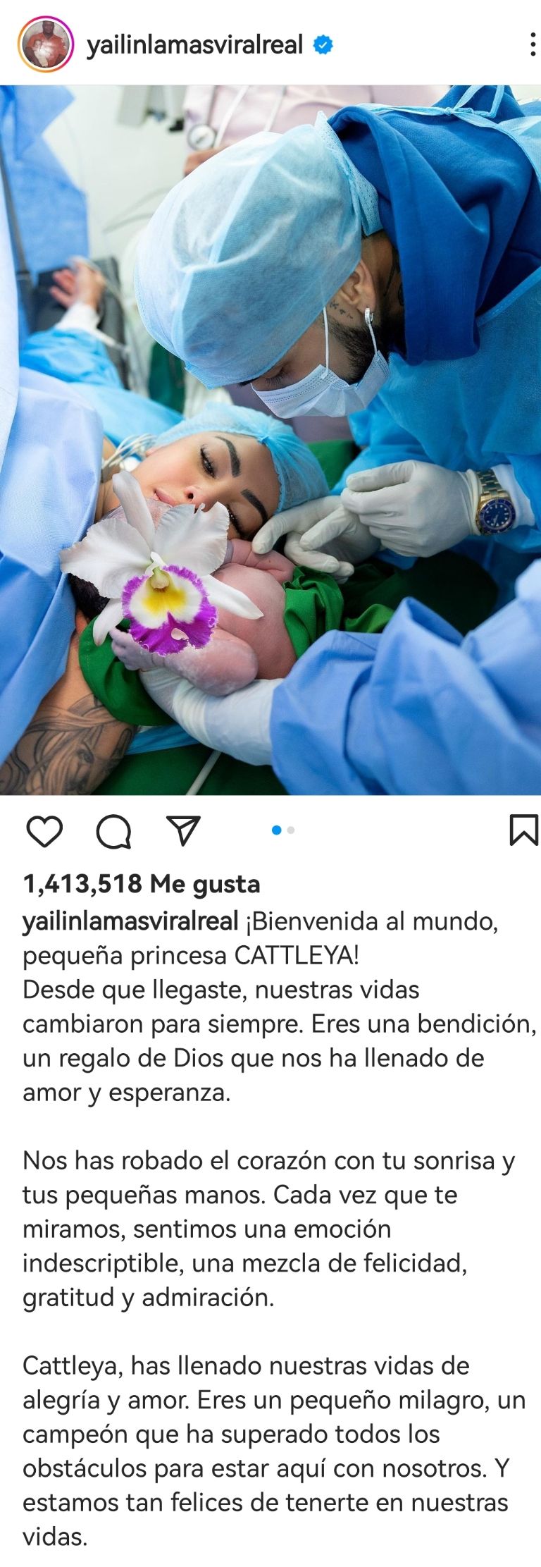 Así es como celebran Anuel AA y Yailin la más viral la llegada de su primer bebe